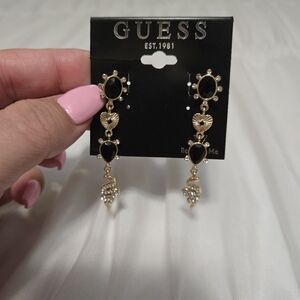 Guess long earrings